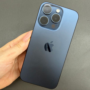 [대전중고폰] 아이폰 15프로 128GB 블루 / A급 / 실물촬영 / 매장운영 084456 이미지
