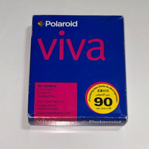 미개봉 폴라로이드 비바 viva 90 필름 1팩