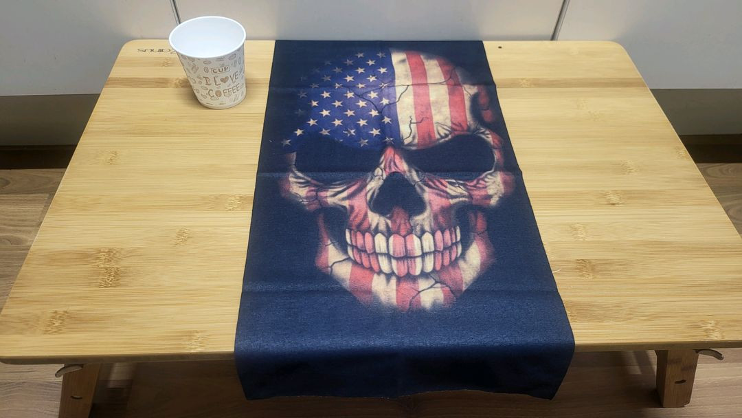 새상품) 해골디자인 넥워머, 바라클라바, 스카프, 헬멧이너웨어--1