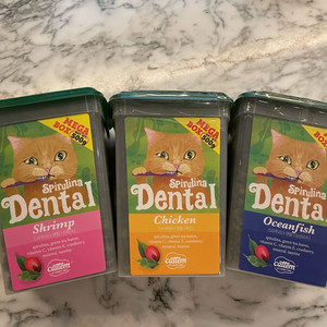 스피루리나 덴탈(고양이 덴탈 치아관리 간식) 새상품