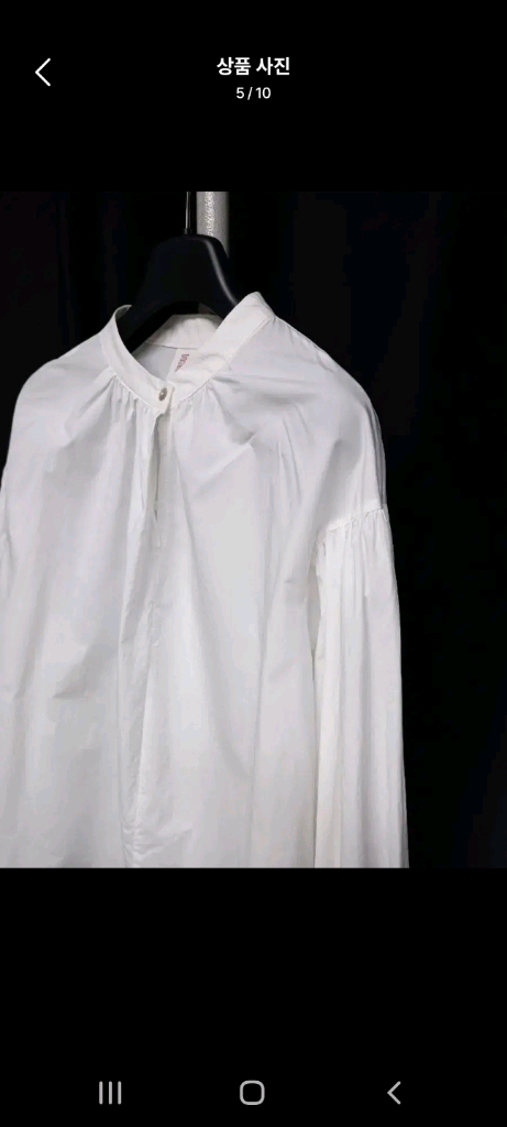 더블스텐다드 면 긴팔블라우스 F--4