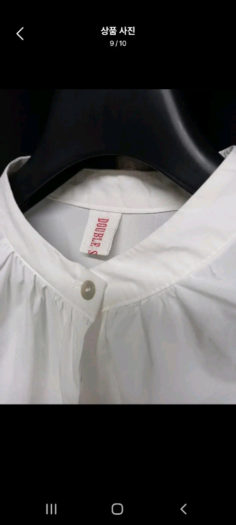 더블스텐다드 면 긴팔블라우스 F--8