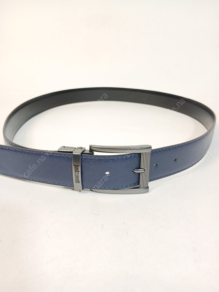 저스트까발리 크롬 메탈 버클 남성 양면 사용 가죽 벨트 정품 저스트까발리 이미지