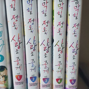 숨막힐 정도의 사랑을 줄게 1~5권