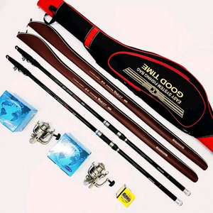 낚시가방+카본원투낚시대450 2대+6000번릴+릴줄 이미지