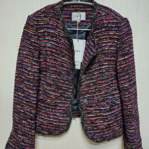 여성자켓 Smith 11 트위드자켓 믹스컬러 울자켓(새상품/S)