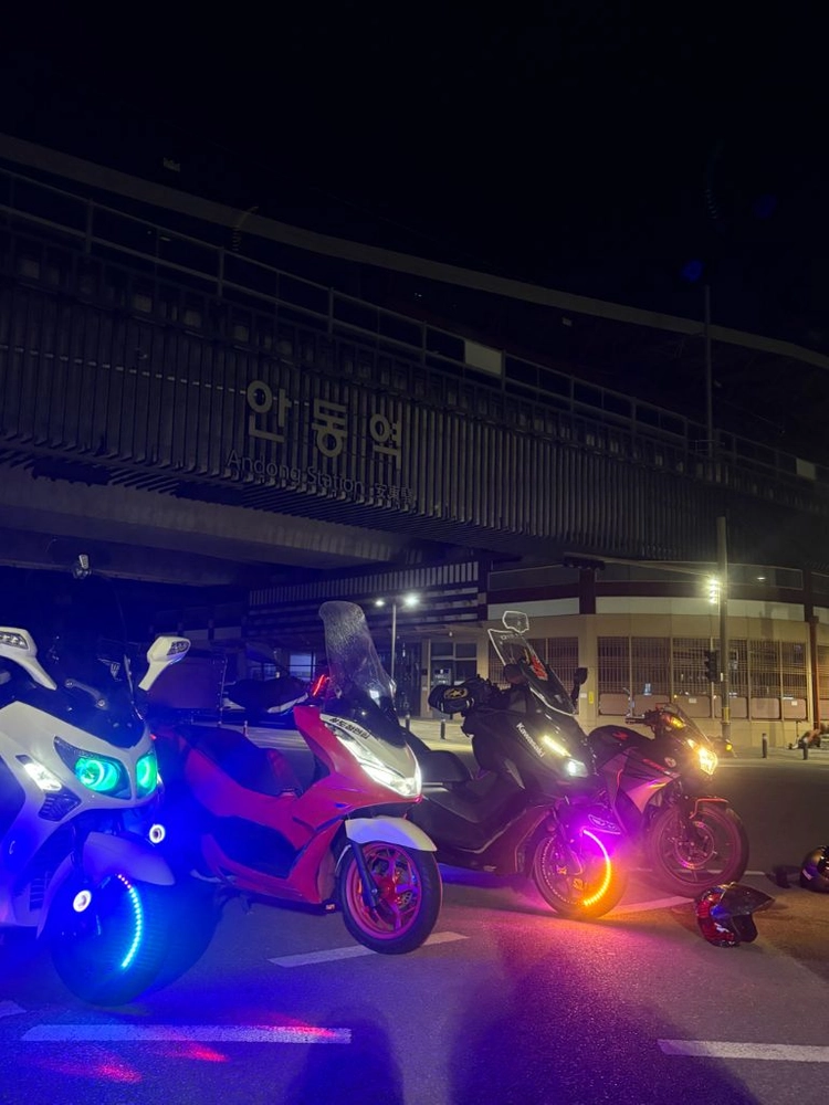 크루심알파125 풀튜닝 보이져,pcx,nmax,조이맥스 이미지