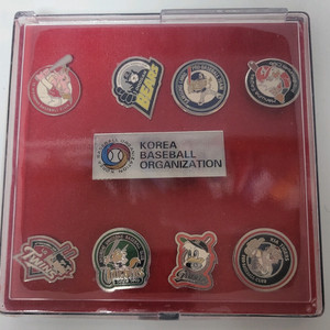 희귀 ) 프로야구 8개구단 핀뱃지