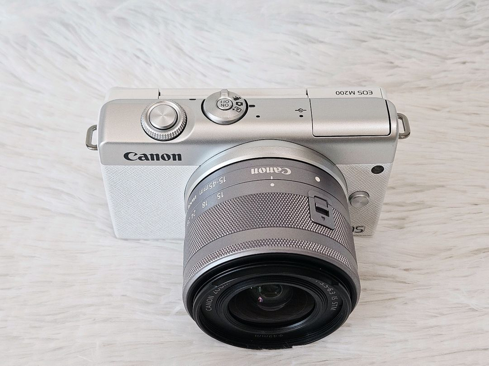 [민트] 캐논 EOS M200 미러리스, 디카 카메라 판매--3