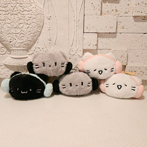 고양이 인형 파우치 미니 동전지갑 키링 가방고리 인형