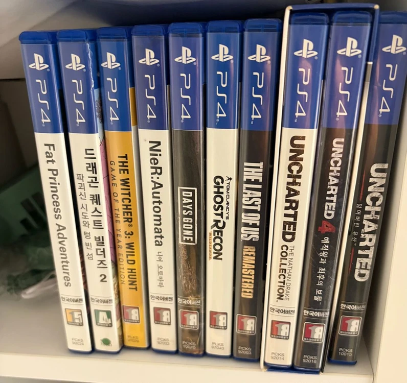 ps4 타이틀 팝니다 일괄 택포 10만 이미지
