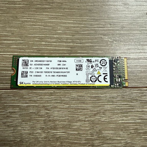 sk하이닉스 pc801 nvme ssd 512g 이미지