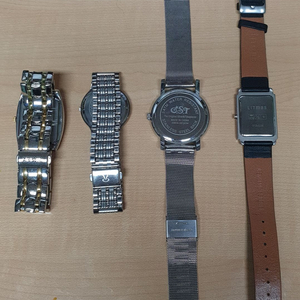 손목 시계 일괄 처분>> LITMUS, O.S.T , ROMANSON, OMAX 손목시계