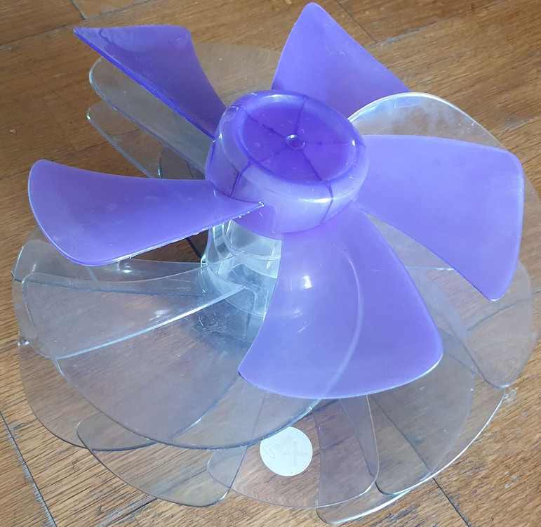 선풍기 날개 5개 일괄 처분--1