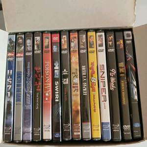 미개봉 미사용 DVD일괄