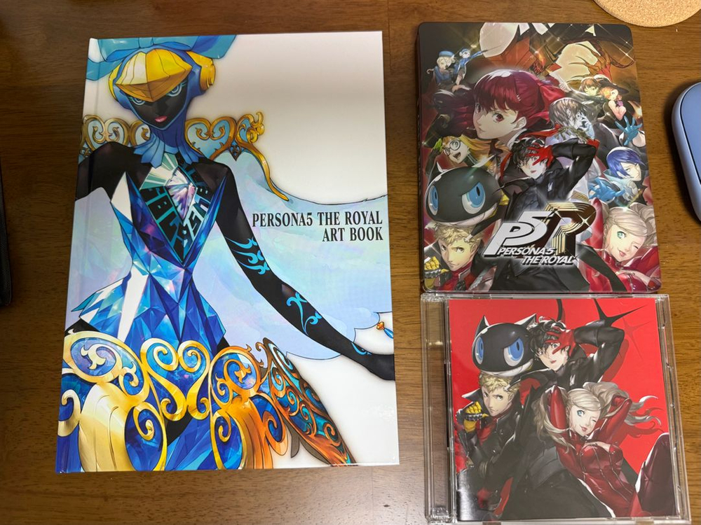 (3월 15일까지 판매) 페르소나5 로얄 일본 한정판 + 스틸북--2