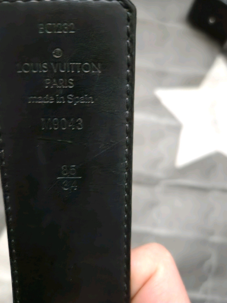 루이비통 이클립스 리버서블 벨트--2