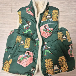 뉴발란스 키즈 패딩 조끼 140사이즈