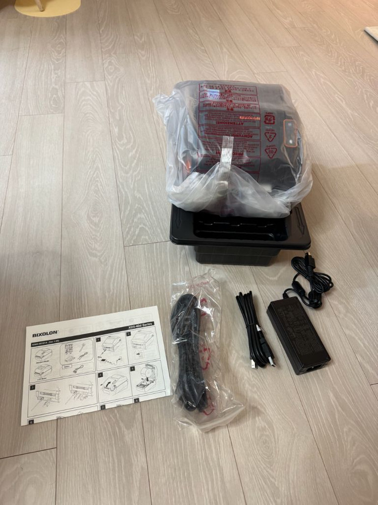 빅솔론 라벨 프린터기 XD5-40dSK 새상품 팝니다--1