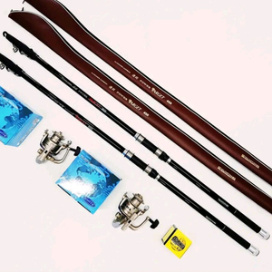 카본원투낚시대450 2대+6000번릴2대+릴줄 이미지