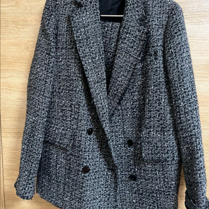 띠어리 트위드 세트 theory