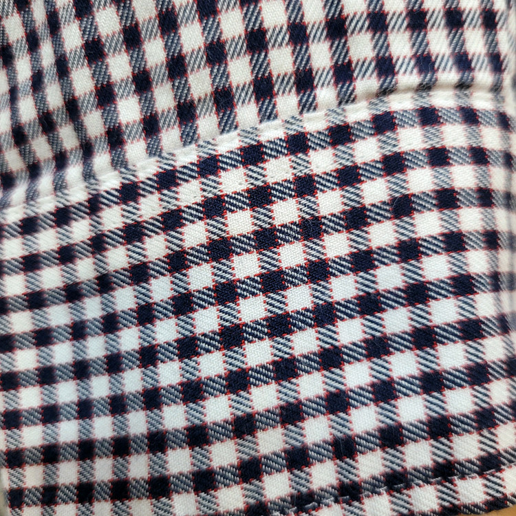 라코스테 일본판 체크 셔츠--4