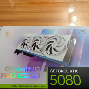MSI 지포스 RTX 5080 게이밍 트리오 OC 화이트 D7 16GB 트라이프로져4