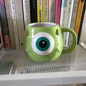 (공식굿즈) 디즈니 픽사 몬스터주식회사 마이크 와조스키 입체 머그컵 이미지