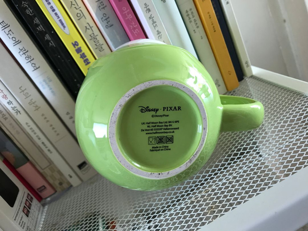 (공식굿즈) 디즈니 픽사 몬스터주식회사 마이크 와조스키 입체 머그컵 이미지