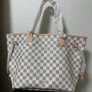 루이비통 네버풀 다미에 로즈베이지 보부상 가방