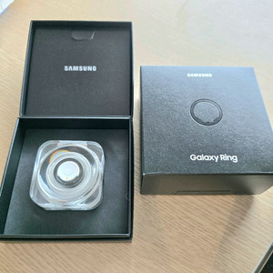 (시착상품) 갤럭시링 블랙 6호 사이즈