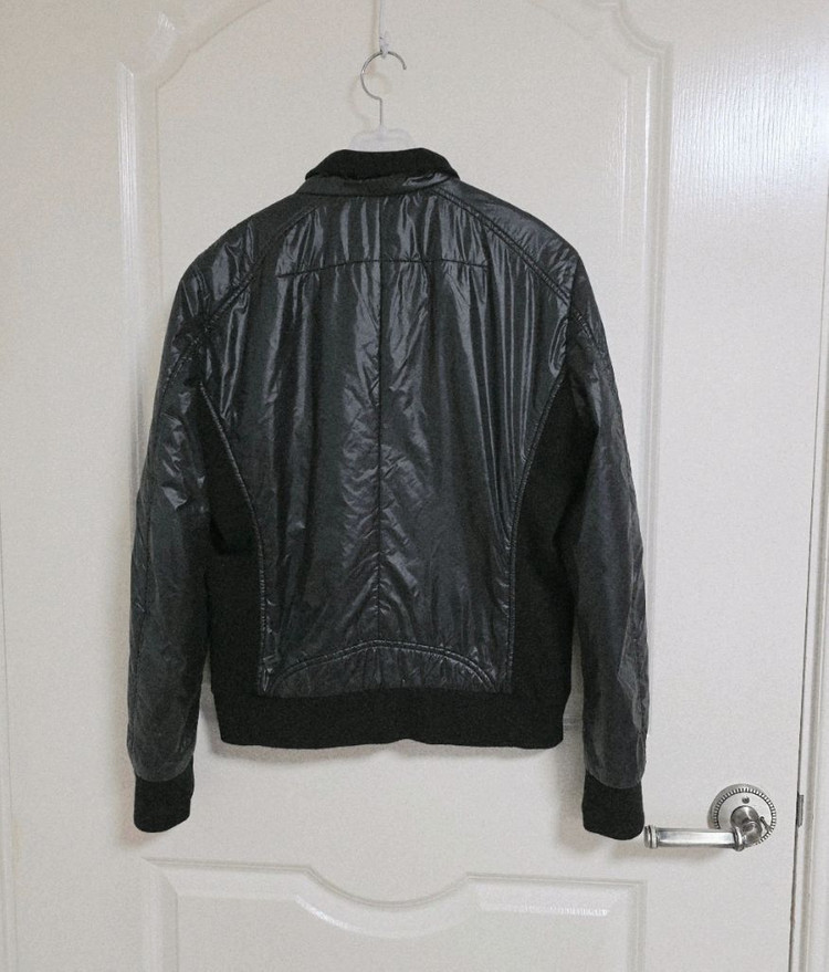 타임 TIME 니트 패딩 자켓--1