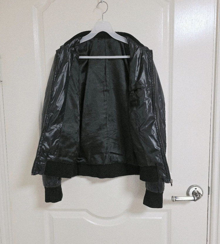 타임 TIME 니트 패딩 자켓--2