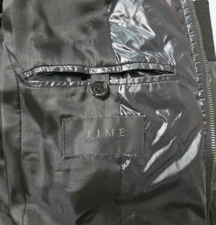 타임 TIME 니트 패딩 자켓--4