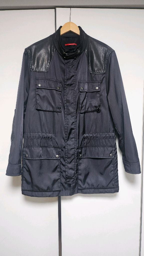 PRADA 00s ARCHIVE M-65 FIELD JACKET--0