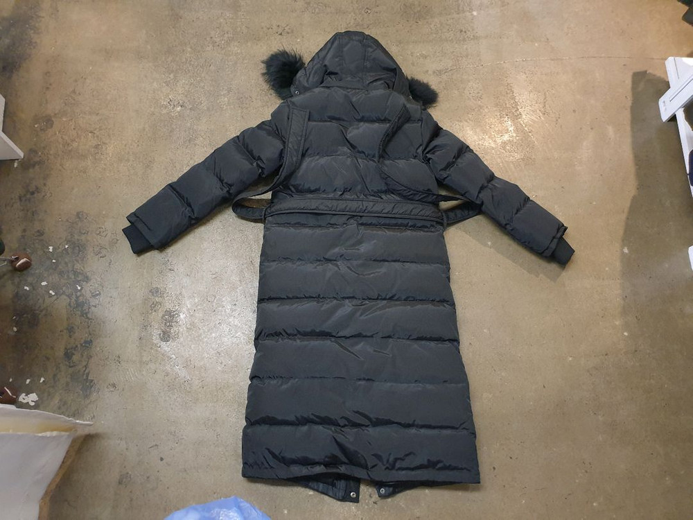 몽클레어 감마블루 여성 롱패딩 S 블랙 이미지