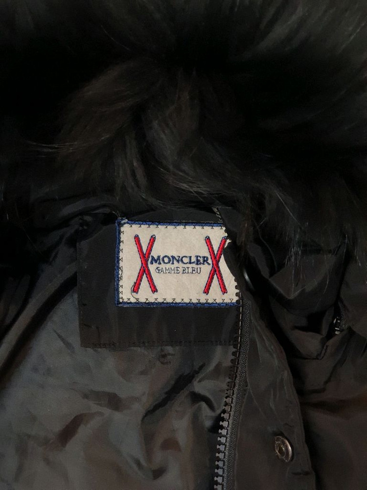 몽클레어 감마블루 여성 롱패딩 S 블랙 이미지