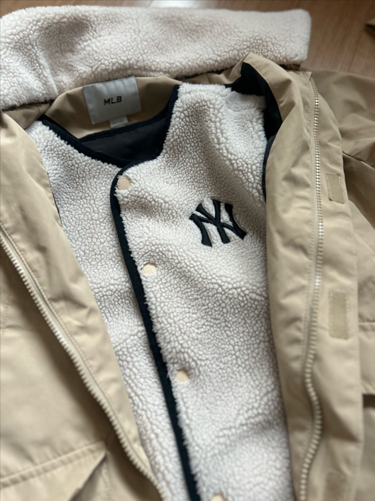 5벌 MLB 키즈 뉴욕 양키스 야구점퍼+뽀글이조끼 130--4