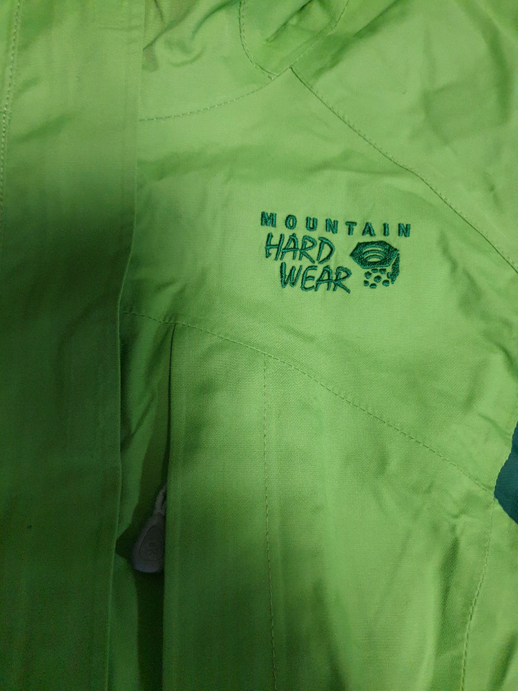 마운틴하드웨어 DRY Q 후드 바람막이 그린애플 (XS)--1
