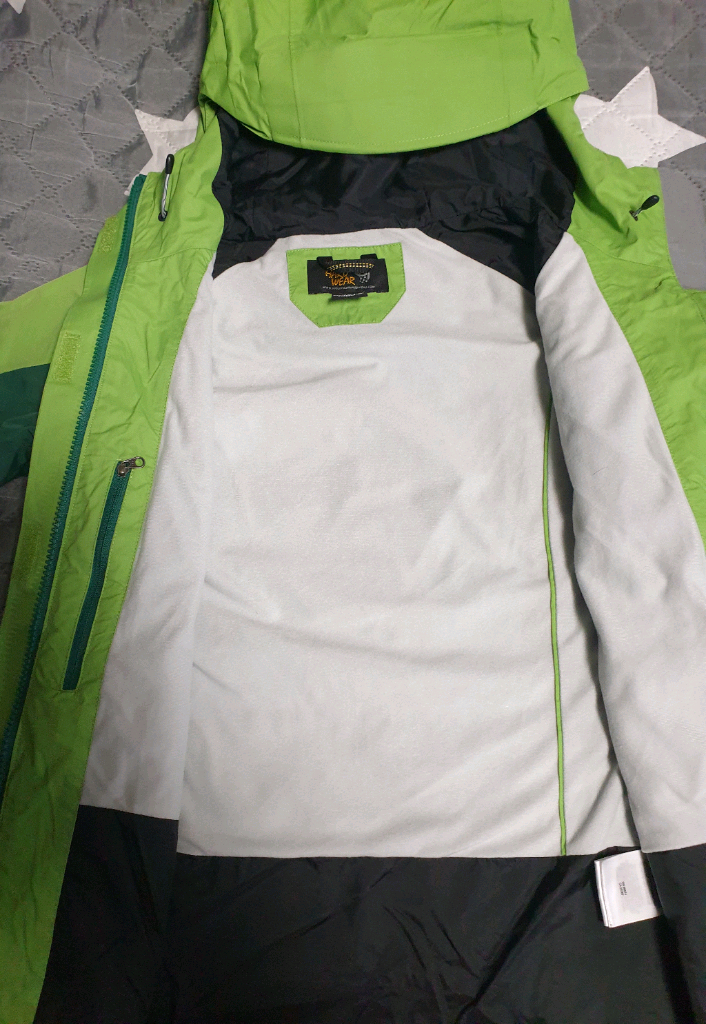 마운틴하드웨어 DRY Q 후드 바람막이 그린애플 (XS)--4