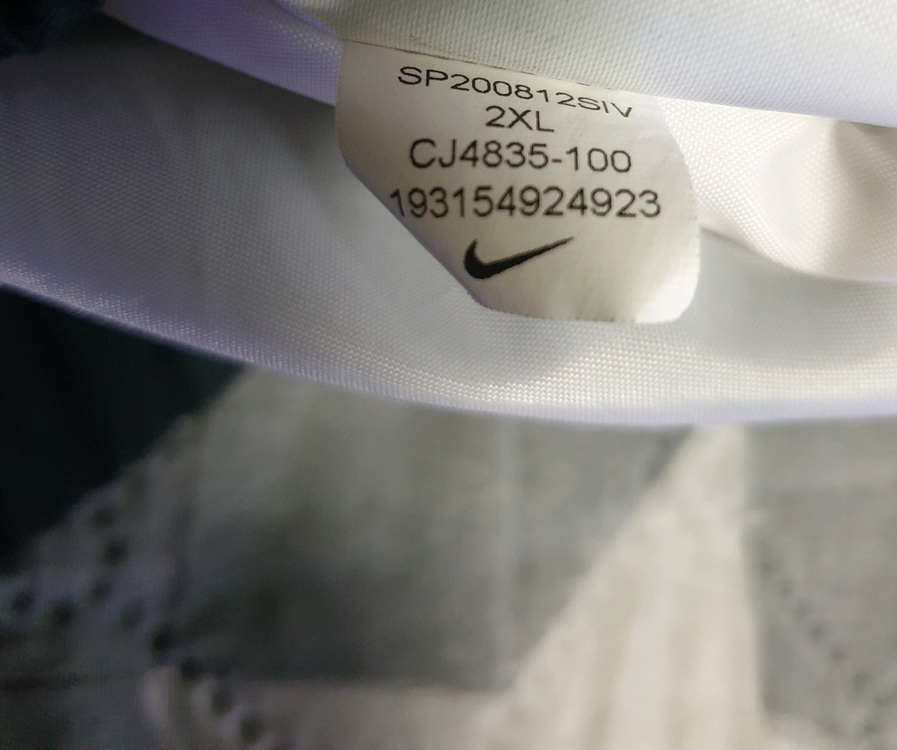 나이키 에어 우븐 하프집업 후드 아노락 검횐 (XXL)--4