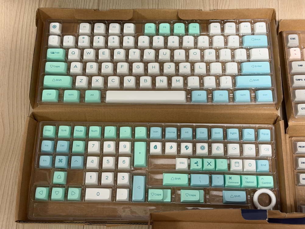 한성 무접점 키보드 GK888B 50g 풀 윤활 무각 키캡--5