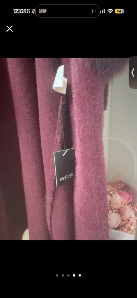 맥긴 퍼 포켓 롱 가디건 새상품--4