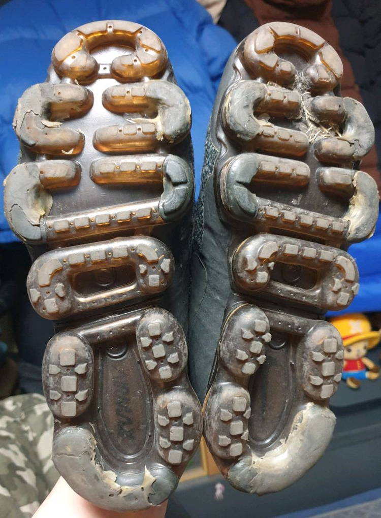 (2017s)나이키 에어 베이퍼맥스 플라이니트 블랙 다크그레이(265) 이미지