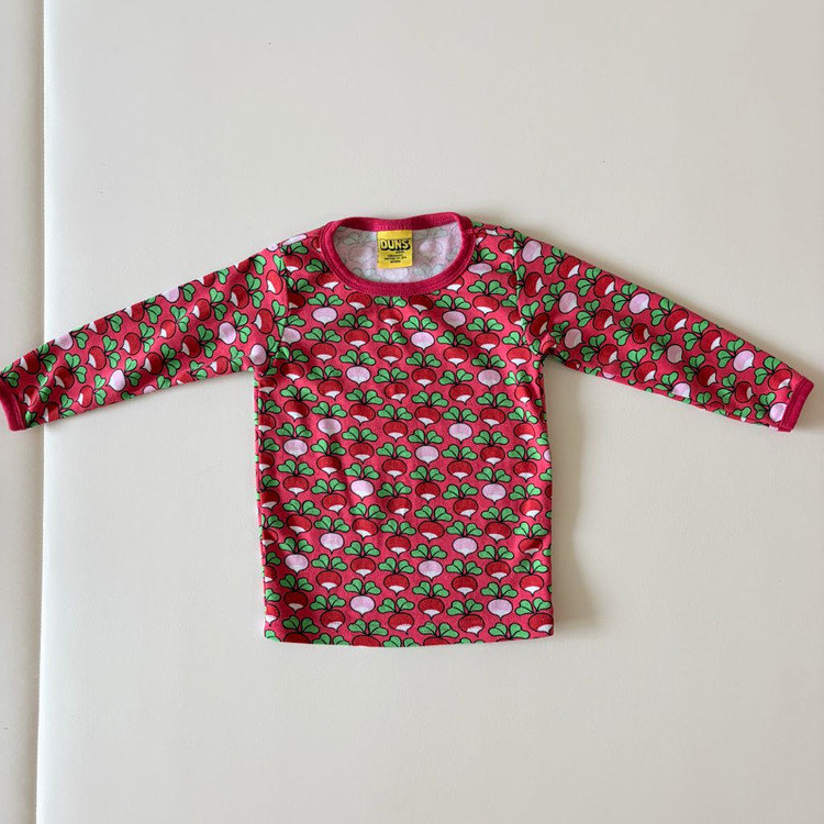 [3시간 착용] Duns 던스 순무 루즈레드 긴팔 86--1