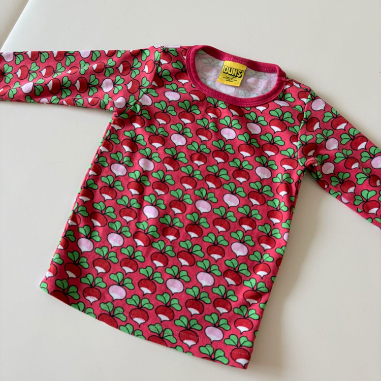 [3시간 착용] Duns 던스 순무 루즈레드 긴팔 86--2