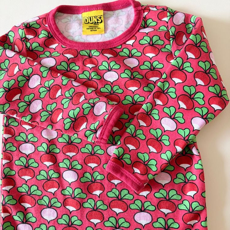 [3시간 착용] Duns 던스 순무 루즈레드 긴팔 86--3