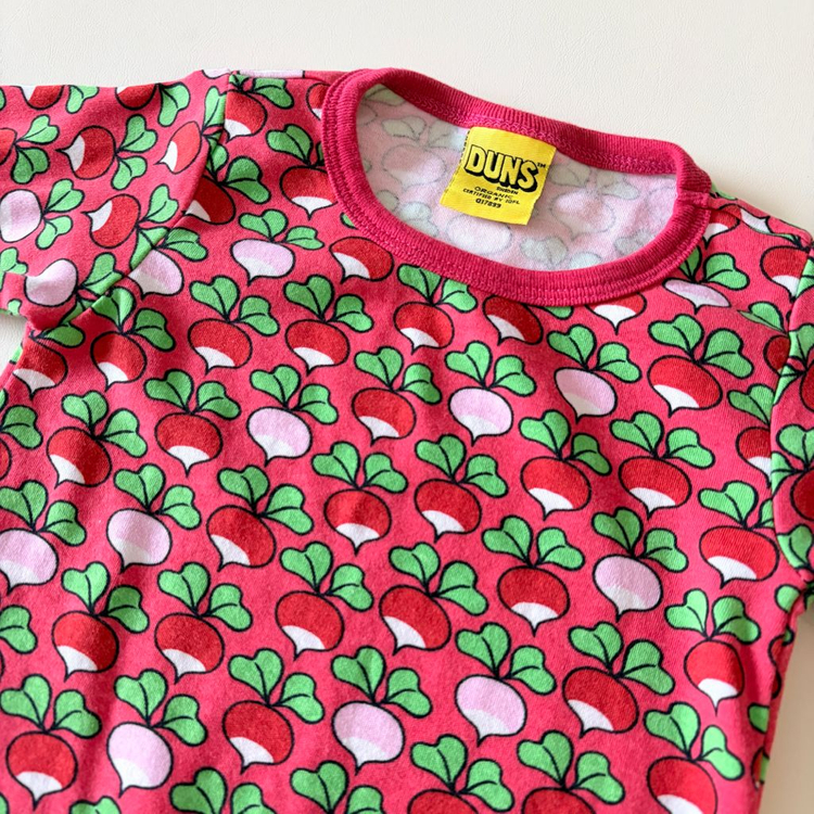 [3시간 착용] Duns 던스 순무 루즈레드 긴팔 86--4