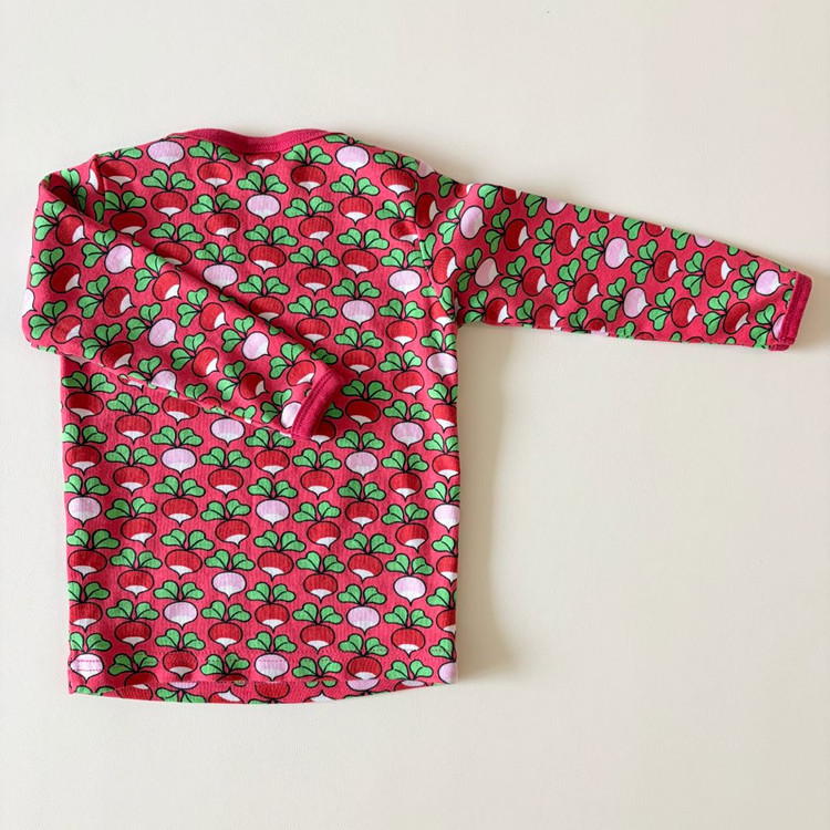 [3시간 착용] Duns 던스 순무 루즈레드 긴팔 86--6