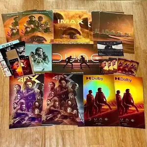 듄2포스터 아이맥스4DX돌비스크린엑스 오리지널티켓오티TTT스페셜티켓 특전